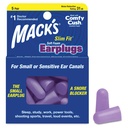 Mack's Slim Fit Soft Foam Earplugs, 5 Pair - Small Ear Plugs for Sleeping, Snoring, Traveling, Concerts, Shooting Sports & Power Tools | Made in USA