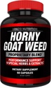 Arazo Nutrition Premium Horny Goat Weed Extract with Maca Root, Ginseng, Muira Puama y L-Arginine - para Hombres y Mujeres – 100% Puro Suplemento Herbal Nutricional