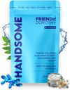 Tablas de colágeno marino mejoradas con Aloe Vera, Suplementos de colágeno hidrolizado para hombres, 60 cápsulas por bolsa