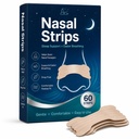 Nasal Strips for Adults, 60 Count Flexible Adhesive for Nighttime
