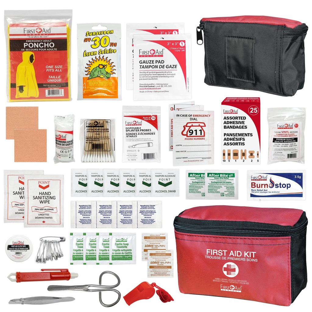 First Aid Central Outdoor First Aid Kit
