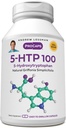 ANDREW LESSMAN 5-HTP 100-60 Capsules – ayuda a mejorar la calidad del sueño y apoya un sistema nervioso saludable. Ultra-Pure 5-hidroxitryptophan (5-HTP). Apoya un Mood Equilibrado. No hay aditivos