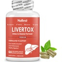 LiverTox - Advanced Liver Detox " Cleanse Formula - Herbal Liver Support with Milk Thistle, Turmeric, Artichoke, Dandelion, Beet " Zinc Helps Liver Function " Digestion ¦ 60 Vegan Capsules