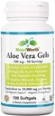Suplemento de Aloe Vera (100 Softgels) 20,000mg Equivalencia de Gel puro – Hecho con Aloe Vera orgánica