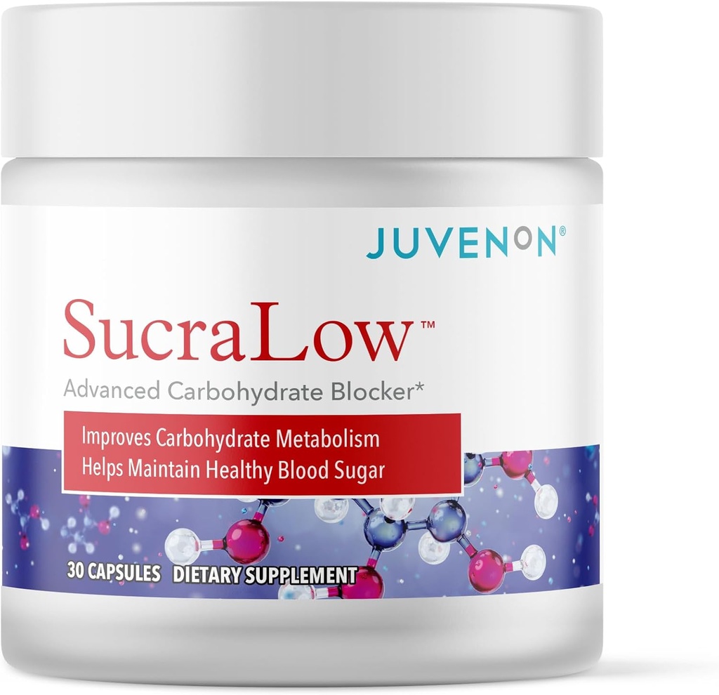 Juvenon Surcalow ← Daily Carbohydrate Support &amp; Vitality TEN Metabolism & Energy Supplement TEN 30 Capsules