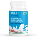 Lactasa láctea Enzyme Tablas para Alivio de la Intolerancia de Lactosa tóxica Previene Gas, Bloating & Diarrhea ← Fast Acting Dairy Digestive Supplement (120 Tablets, Mint)