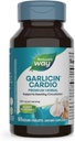 Nature’s Way Garlicin Cardio Premium Herbal Healthy Circulation Support* 350 mg per Serving 90 Tablets