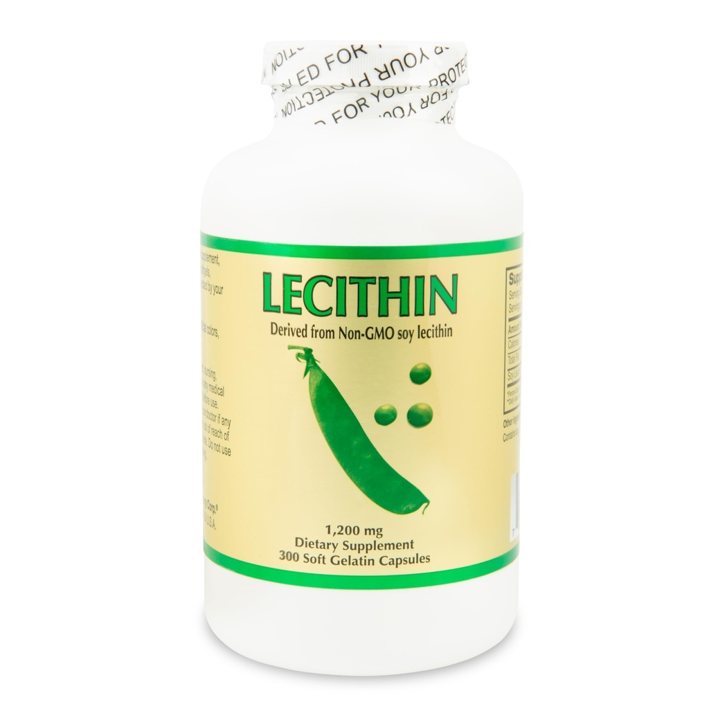 lecitina 300 cápsulas de galaxia suave, 1200 Mg