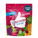 FlavCity Fruit Punch Electrolytes Powder Packets - 28 Hydration Packets - No Added Sugar - Hydration Powder with Real Fruit & Unrefined Sea Salt - Keto & Gluten-Free (28 Stick Packs)