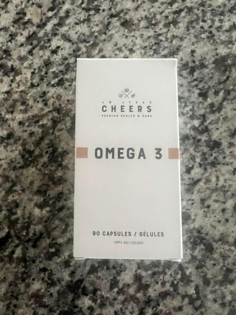 CHEERS Omega-3 Suplemento TEN High Strength 550mg EPA & DHA Per Capsule TEN 90% Bioavailable, Clean Label Supplement ← Apoya Corazón, Cerebro, Visión &amp; Salud Inmunitaria TEN Vcaps Plus, Odorless TENIDO 90 cápsulas
