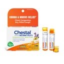 Boiron Chestal Pellets for Cough and Mucus Relief, Nasal or Chest Congestion, and Sore Throat Relief - 2 Count (160 Pellets)
