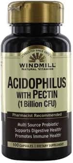 Windmill Acidophilus with Pectin Capsules, 100.0 Count