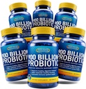 Nutrición Esenciales Suplemento dietético Probiótico + Probióticos para Mujeres y Hombres con Enzima Lactasa + Suplemento Nootropic Brain Support