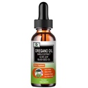 Óleo Orgánico de orégano con aceite de semilla negra, gotas líquidas de aceite de orégano w / hoja de oliva acrílica Elderberry para inmuno, soporte digestivo " antioxidante, suplemento de apoyo razonable para mujeres hombres