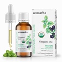 ImunON Organic Greek Oregano Oil Drops – Extra Strength 86-90% Carvacrol – Powerful Immune & Digestive Support – 200 Servings – 100% Puro, Vegano, No Gluten-Free – 1 fl oz (30 mL)