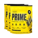 PRIME HYDRATION+ Pegatinas Lemonade ¦ Hydration Powder Single Serve Sticks ← Electrolyte Powder On The Go ← 250mg BCAAs, B Vitaminas, Antioxidantes ← Bajo Sugar ← Caffeine-Free TEN Vegan TEN 48 Pegatinas
