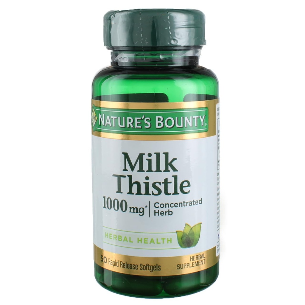 Esteto de leche de la naturaleza 1000 mg, 50 Softgels (3 Pack)