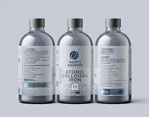 Hierro - Suplemento Premium de Hierro Atómico para Energía y Sangre Saludable - Solución Iónica para el Bienestar Natural y la Vitalidad