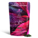 VITALITYbits - Espirulina orgánica " Chlorella Tablets - Algae Superfood - Energía, Self Care, Belleza - Reemplazar Verdes, Suplementos, Protein, Snacks - Vegan, Keto, Gluten Gratis - 1000 Tablets Bag