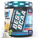 BPI Sports Best BCAA Powder - Muscle Recovery Support - Branched Chain Amino Acids | Building Blocks of Protein and Muscle - Post Workout Recovery – Hydration - Fruit Punch, 30 Servings