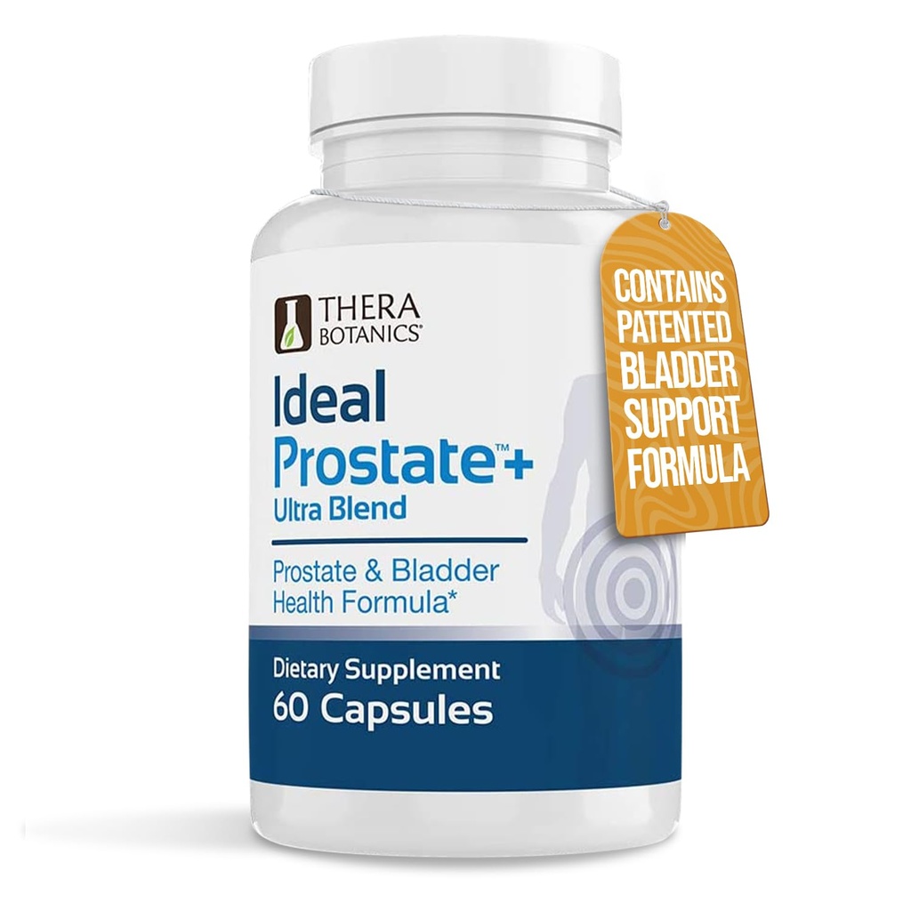 Apoyo a la próstata de hombres avanzados por la próstata ideal Plus Ultra con hongo Reishi, Saw Palmetto, Lycopene y Más para Alivio Natural
