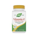 Camino de la Naturaleza Vitamina C con Caderas Rosas, Potencial Antioxidante &amp; Función Inmunitaria Apoyo de la vitamina C*, promueve el colágeno para la piel sana*, 1.000 mg Vitamina C, 100 cápsulas (paquete mayo Vary)