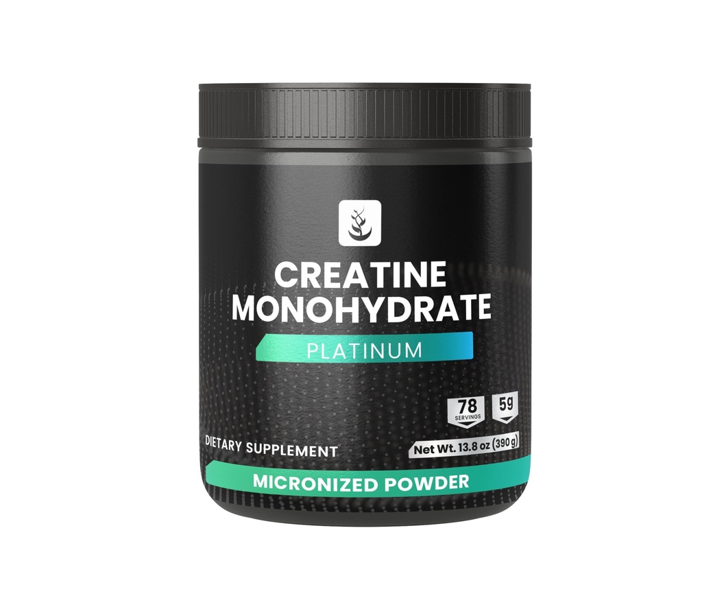 PURE ORIGINAL INGREDIENTES Cretina Monohidrato Polvo, 13.8 oz, Suplemento dietético, Micronizado