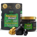 Wellness Nest Gold Grade Pure Himalayan Shilajit Resin: Ultimate Potency for Men &amp; Women - 24k Gold, 75%+ Fulvic Acid, Lab Test Report Included - 30g (1 Pack), 75 Servings