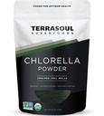 Terrasoul Superfoods Organic Chlorella Powder (Célula Criada), 6 onzas