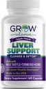 cultivar vitamina Liver Cleanse Detox Capsules w/Unique Blend of Milk Thistle, Artichoke &amp; Dandelion Extract - Suplemento del hígado Incluye Turmeric, Beetroot & Choline - 60 cápsulas
