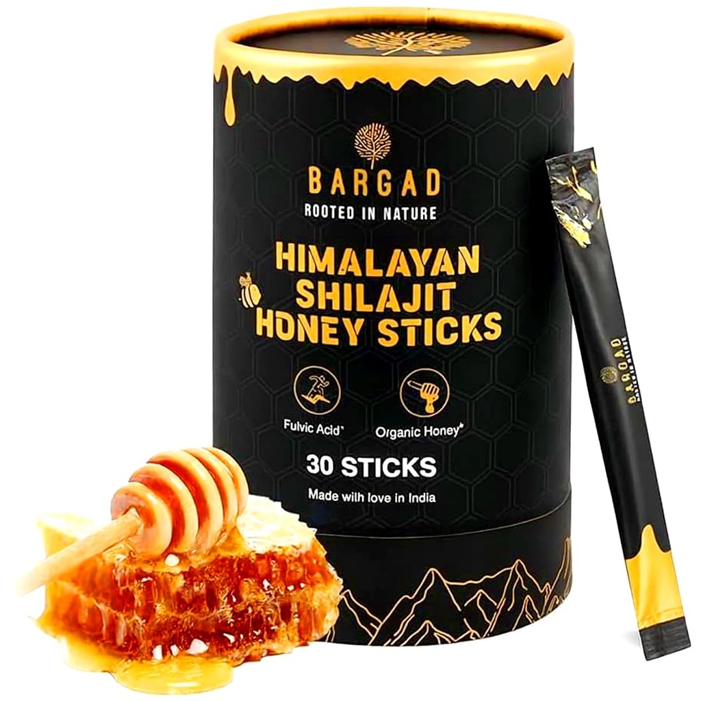 Pure Himalayan Shilajit Honey Sticks with Saffron – 30 Count  durable 75%+ Fulvic Acid, 85+ Trace Minerals  durable Natural Energy & Immunity Booster ← Easy Single-Use Packets