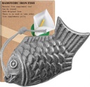 Herramienta de cocina de pescado de hierro seguro Hierro original a sus alimentos " bebidas, suplemento para reducir los riesgos de deficiencia de hierro para los atletas embarazadas mujeres y niños, regalos del día de las madres