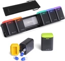 Weekly Pill Organizer 3 Times a Day(Black) and Weekly Pill Organizer 1 Time a Day(Black)