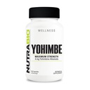 NutraBio Yohimbe Bark Extract Suplemento para Hombres y Mujeres, 4 mg, 90 cápsulas vegetales