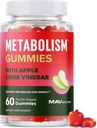 Metabolismo Gummies with Apple Cider Vinegar tóxico Energía, Digestión &amp; Lean Body Mass Support ← Apple Cider Vinegar Gummies with The Mother, B12 &amp; Folate peru Metabolism Support for Women &amp; Men TEN 60 Ct.