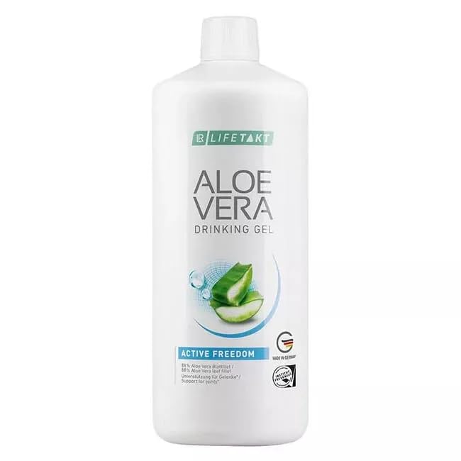 LR Lifetakt Aloe Vera Bebida Gel Libertad activa Salud de las mujeres Hombre Bebe cada día Tratamiento natural - 1000 ml/33.3 fl.oz