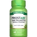 La verdad de la naturaleza Prostate Support Suplemento para los hombres Silencioso con Saw Palmetto, Pygeum, Stinginging Nettle  60 Herbal Complex Capsules ← Non-GMO &amp; Gluten Free