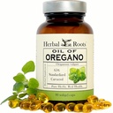 Botas de hierbas Óleo de orégano - Hecho de aceite de orégano mediterráneo - 90 Fácil de absorber cápsulas de Softgel - Extra fuerza 150mg