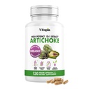 Vitapia Orgánica Artichoke Extract Supplement - Liver Cleanse Detox &amp; Repair, Liver Health, Digestion, Antioxidant Support - 120 Vegan Capsules, Non GMO, Gluten Free