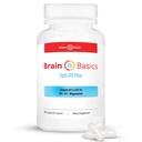 Brain Basic Opti D3 Plus - Vitamin D3 5000 IU with K1, K2, and Magnesium - Brain Support Supplement for Mood, Mind, Memory - Bone, Muscle, and Immune Health - Gluten Free, Soy Free, and Dairy Free