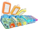 BEXEEN Medicina semanal Pill Organizador impermeable 7 días Caja de píldoras grandes Caja de píldoras diaria Cute Vitamin Organizer Portable Pill Container Travel Pills Holder XL Supplement Medication Dispenser One a Day