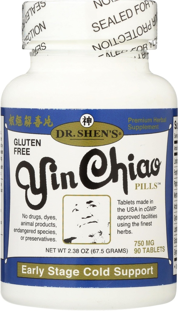 Dr. Shen's YIN CHIAO 90 Tabletas