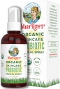 Probiótico tópico USDA Orgánica Probióticos Tópicos para Salud Digestiva Lactobacillus Acidophilus Probiótico Salud &amp; Apoyo Inmunitario Suplemento Vegan No GMO Gluten Gratis 4 Fl Oz