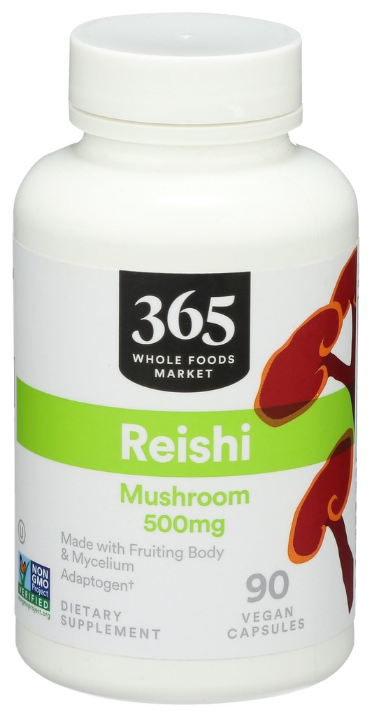 365 by Whole Foods Market, Reishi, 90 Count