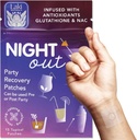 Laki Naturals Night-Out Patch (Pack of 15) | Reclaim Your Vitality and Equilibrium After Parties, Bars and Fun
