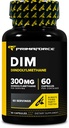 PrimaForce DIM Supplement (Diindolylmethane) 300mg, 60 Vegetarian Capsules - with BioPerine Black Pepper Extract for Enhanced Absorption, GMO Free, Gluten Free