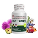 Harvard Apparatus Advanced Liver Guard Cleanse Detox & Repair - Herbal Liver Support with 14-in-1 Herbs-Silymarin Milk Thisitle, Dandelion, Artichoke, Ginger, Boost Energy & Digestion, 60 Tablets