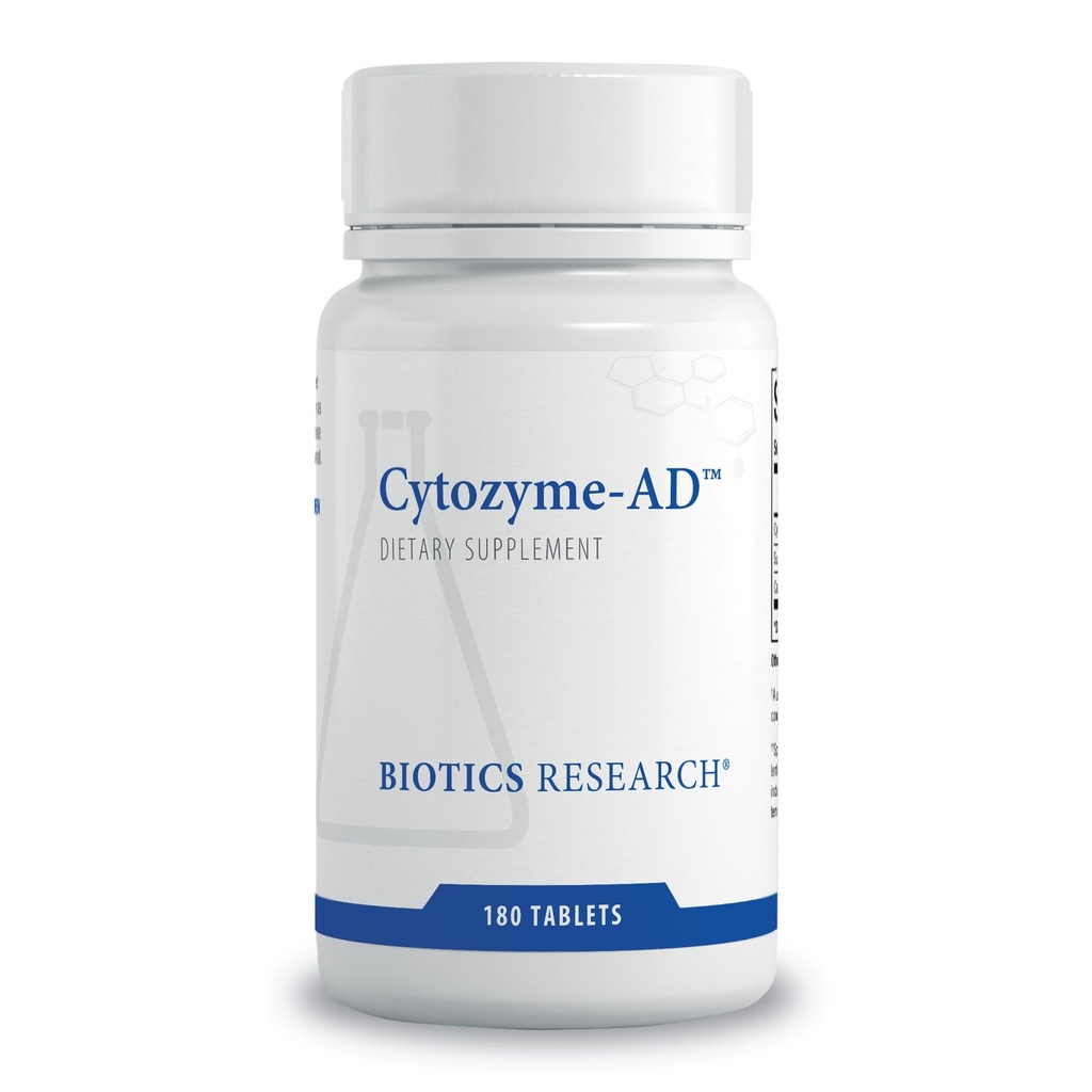 Biotics Research Cytozyme-ADTM Adrenal Support Supplement for Women &amp; Men– Supports Healthy Adrenal Function, Normal Energy Levels &amp; Global Wellbeing &amp; Promotes Calm – 180 Tablets