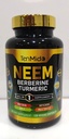 Neem Leaf Suplemento - 8in1 Fórmula - Combina con Berberine, Turmeric, Holy Basil, Amla, Artichoke, Milk Thistle y Black Pepper - Immune Support - 120 cápsulas para 4 meses de suministro