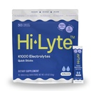 Hi-Lyte K1000 Electrolytes Sticks Desflavored Keto & Performance, 30 Servings